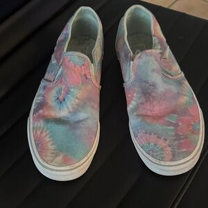 Vans Kids Tie-Dye Slip-On Sneakers